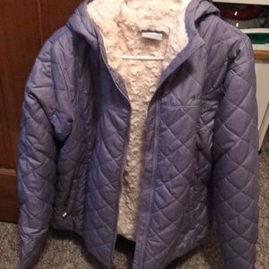 purple Columbia winterjacket